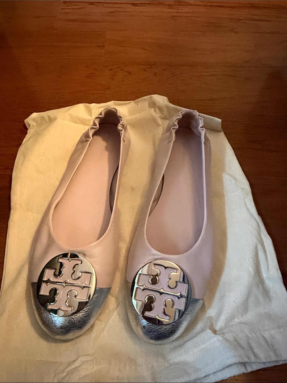 Tory Burch Claire Cap Toe Ballet 9.5M
